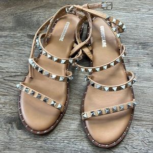 Studded sandals